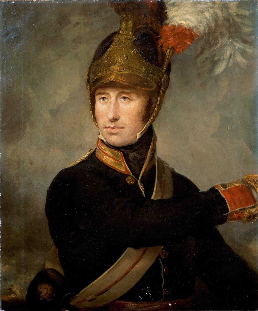Kapteeni William Tyrwhitt Drake, Royal Horse Guards, n. 1815 tekijältä English School