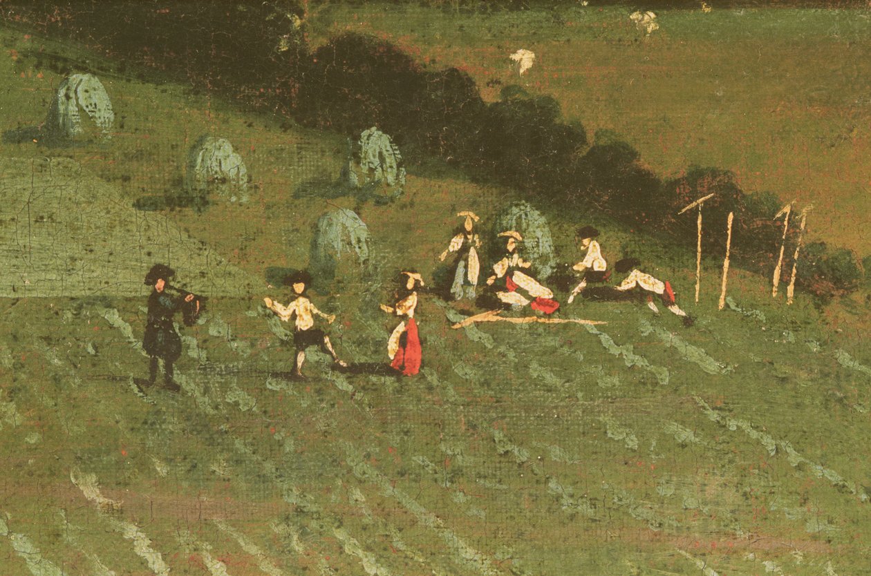 Country Round Dixton Manor, n. 1725 (yksityiskohta 18102) tekijältä English School