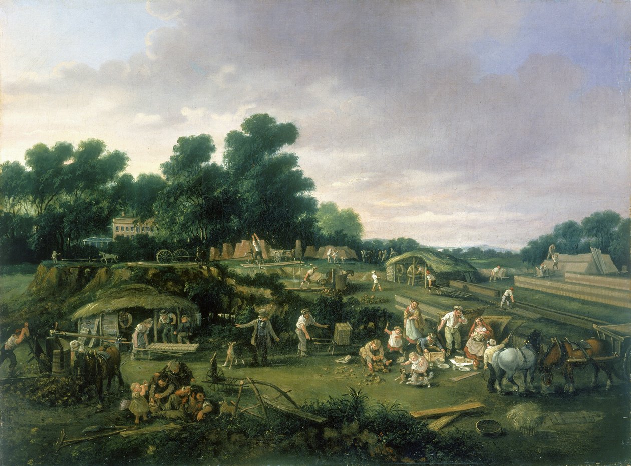 English Country Brickworks, n. 1840 tekijältä English School