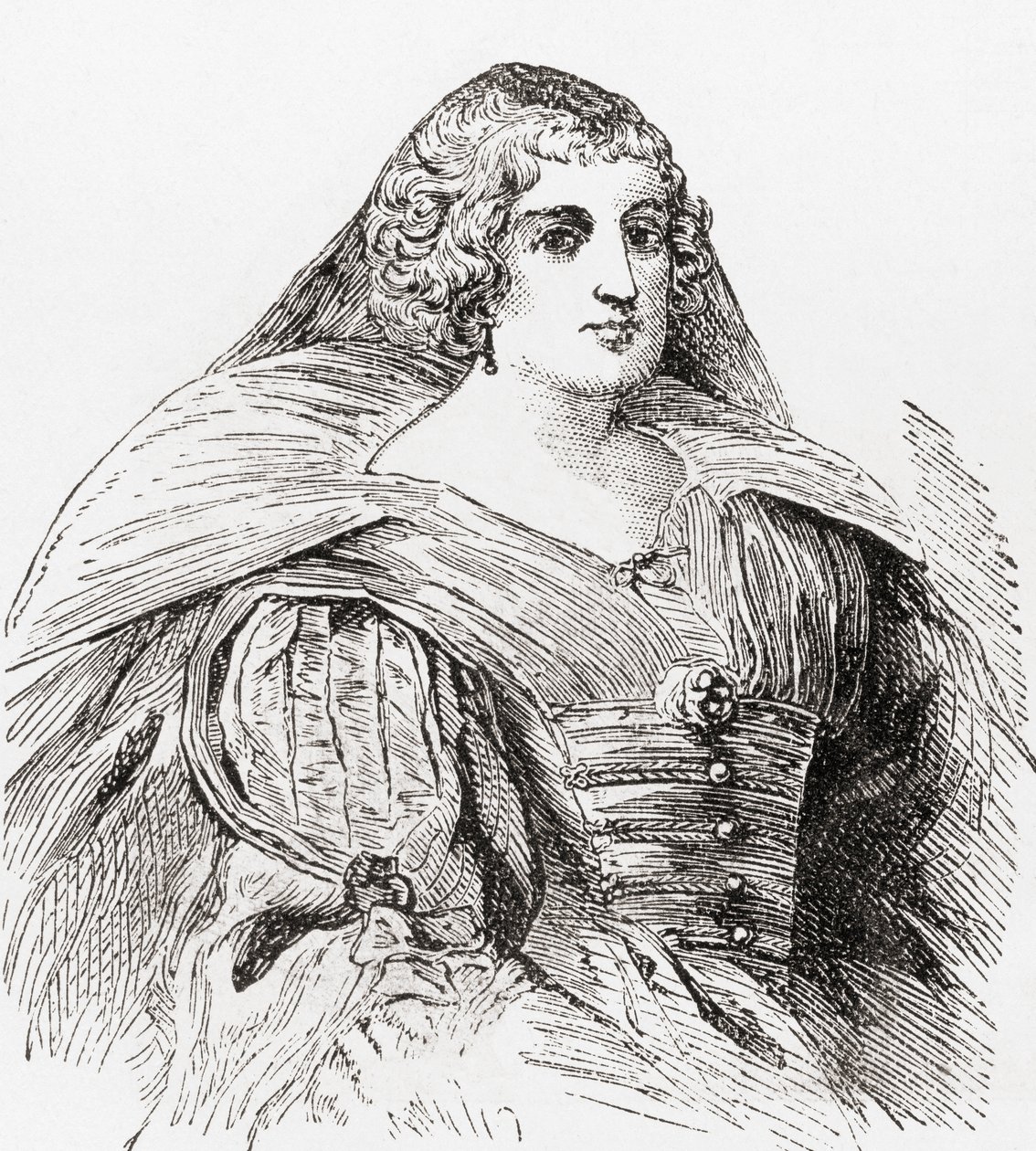 Marie de Medici, Ward and Locks Illustrated History of the World, julkaistu noin 1882. tekijältä English School