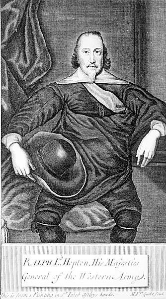 Ralph Hoptonin (1596-1652) muotokuva 1. Baron Hopton tekijältä English School