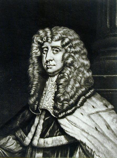 Robert Brucen, Ailesburyn jaarlin (k. 1685) muotokuva Richard Earlomin (1743-1822) ja Charles Turnerin (n. 1773-1857) kaiverrus teoksesta Illustrious Characters in British History (mezzotint) tekijältä English School