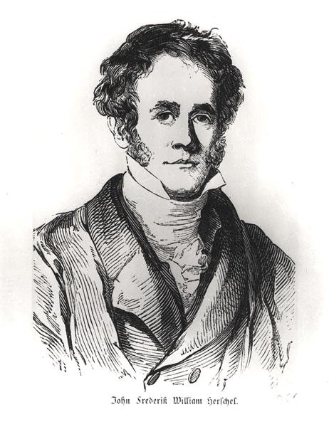 Sir John Frederick William Herschelin (1792-1871) muotokuva tekijältä English School