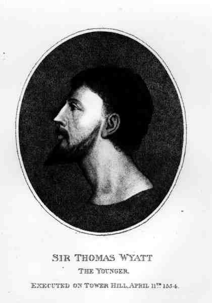Sir Thomas Wyatt nuoremman muotokuva (n. 1521-54) tekijältä English School