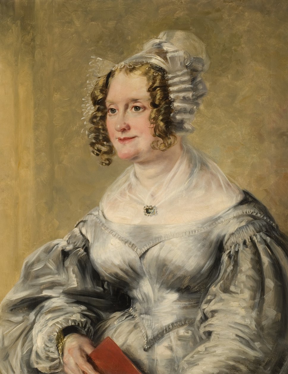 Naisen muotokuva, n. 1850-70 tekijältä English School