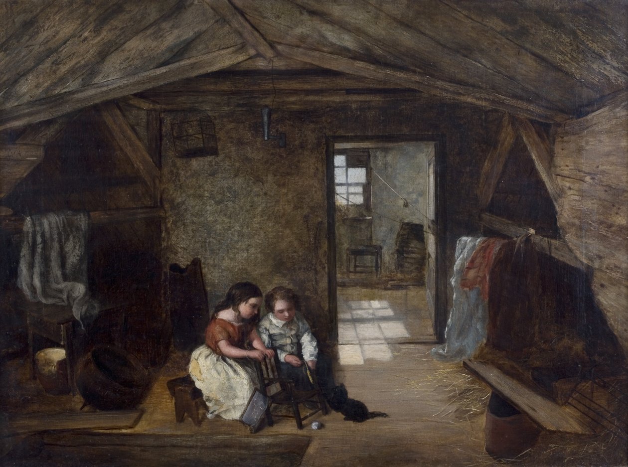 Reverend John Wesleys Study, Orphan House, Newcastle, 1856 tekijältä English School