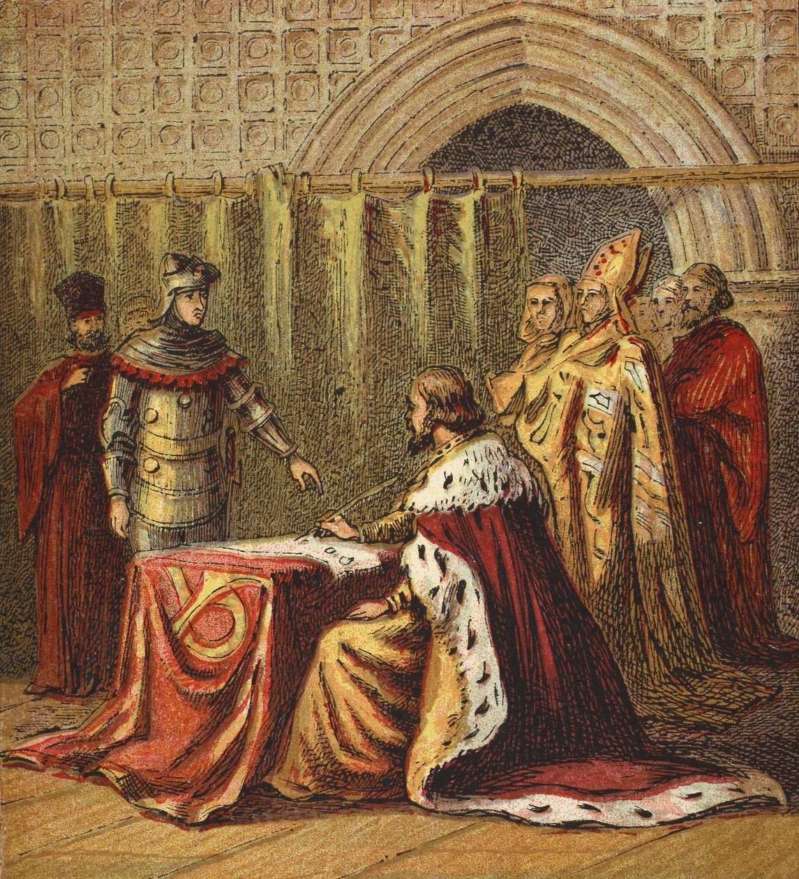 Richard II luopuu kruunusta tekijältä English School