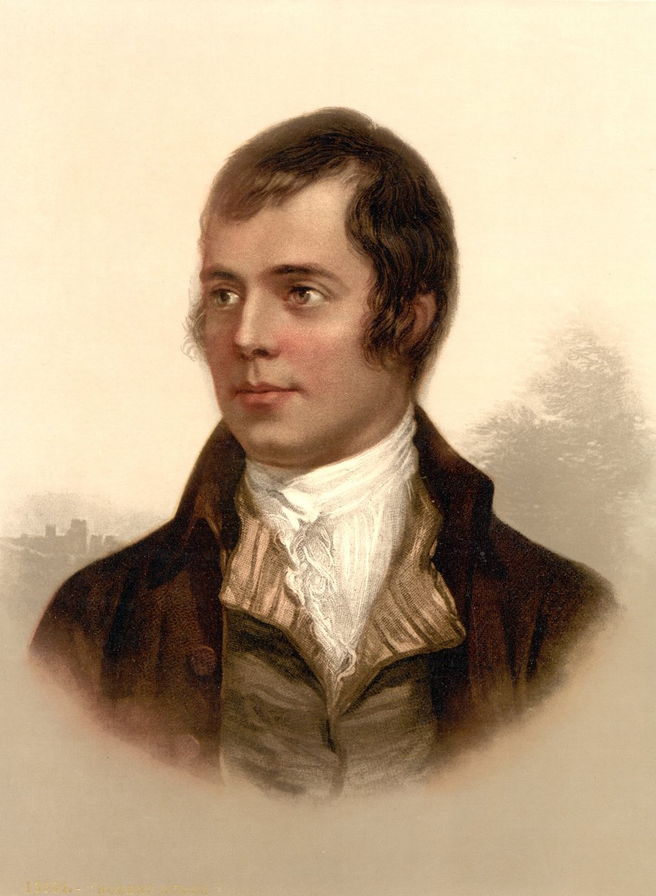 Robert Burns, noin 1895 tekijältä English School