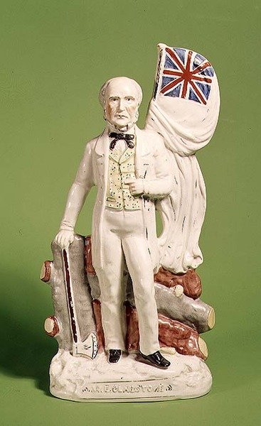Staffordshiren Gladstone-hahmo, 1873 tekijältä English School