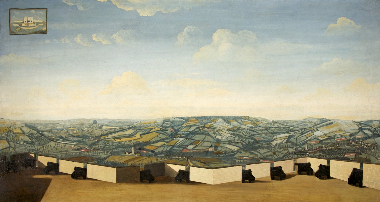 Stroud Rodborough Fortista, Gloucestershire, n. 1765 tekijältä English School