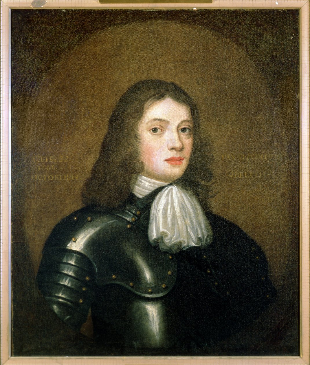 William Penn (1644-1718) Armourissa, 22-vuotias, 1666 tekijältä English School