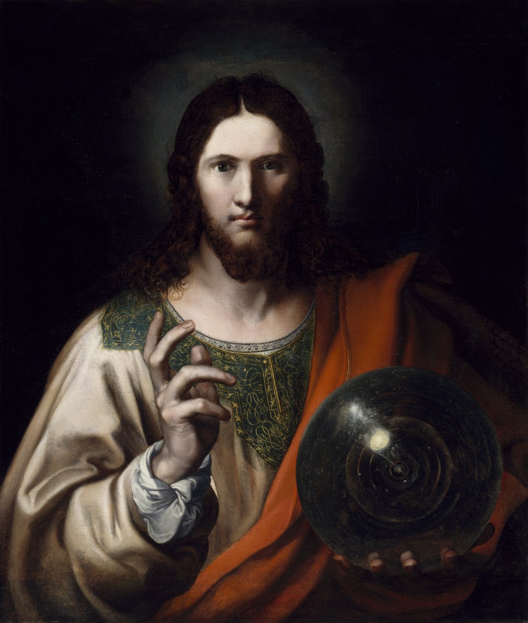Salvator Mundi, 1500-luvun kolmas neljännes tekijältä Flemish School