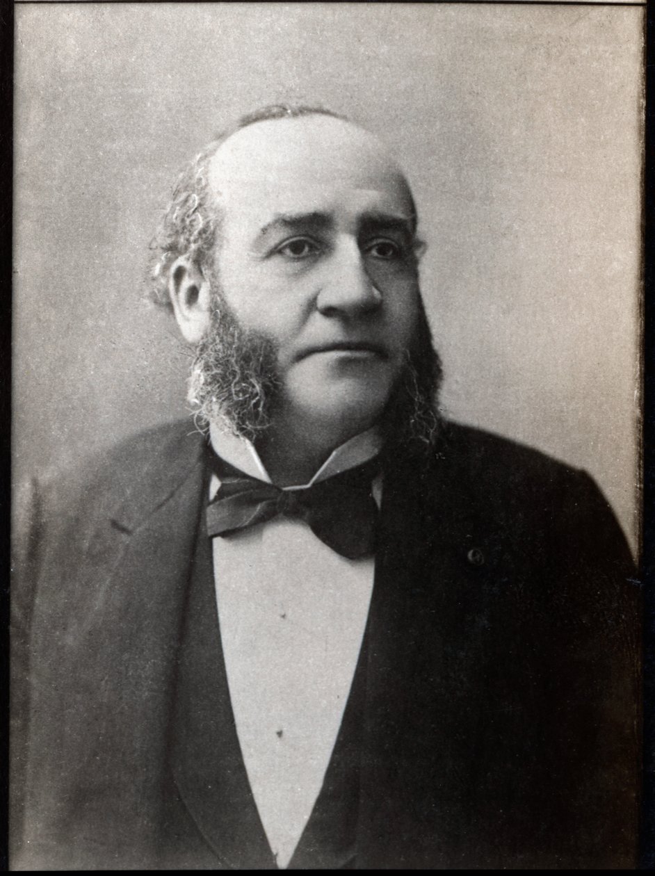 Muotokuva Jules Emile Pean (1830-1898), ranskalainen kirurgi. tekijältä French Photographer