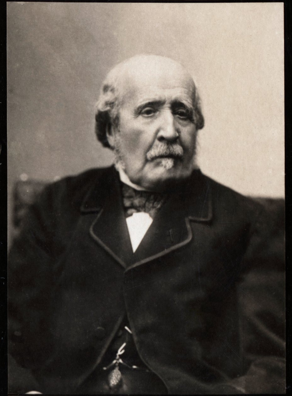 Albertin, 4. duc de Broglien (1821-1901), ranskalaisen historioitsijan ja poliitikon muotokuva. tekijältä French Photographer