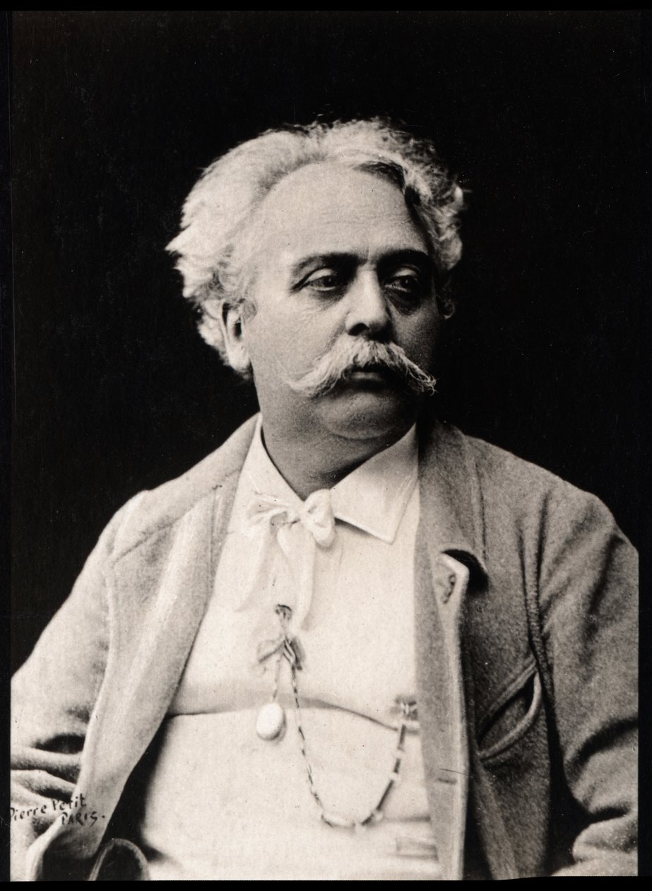 Albert Ernest Carrier Belleusen (1824-1887), ranskalaisen kuvanveistäjän ja taidemaalarin muotokuva. tekijältä French Photographer