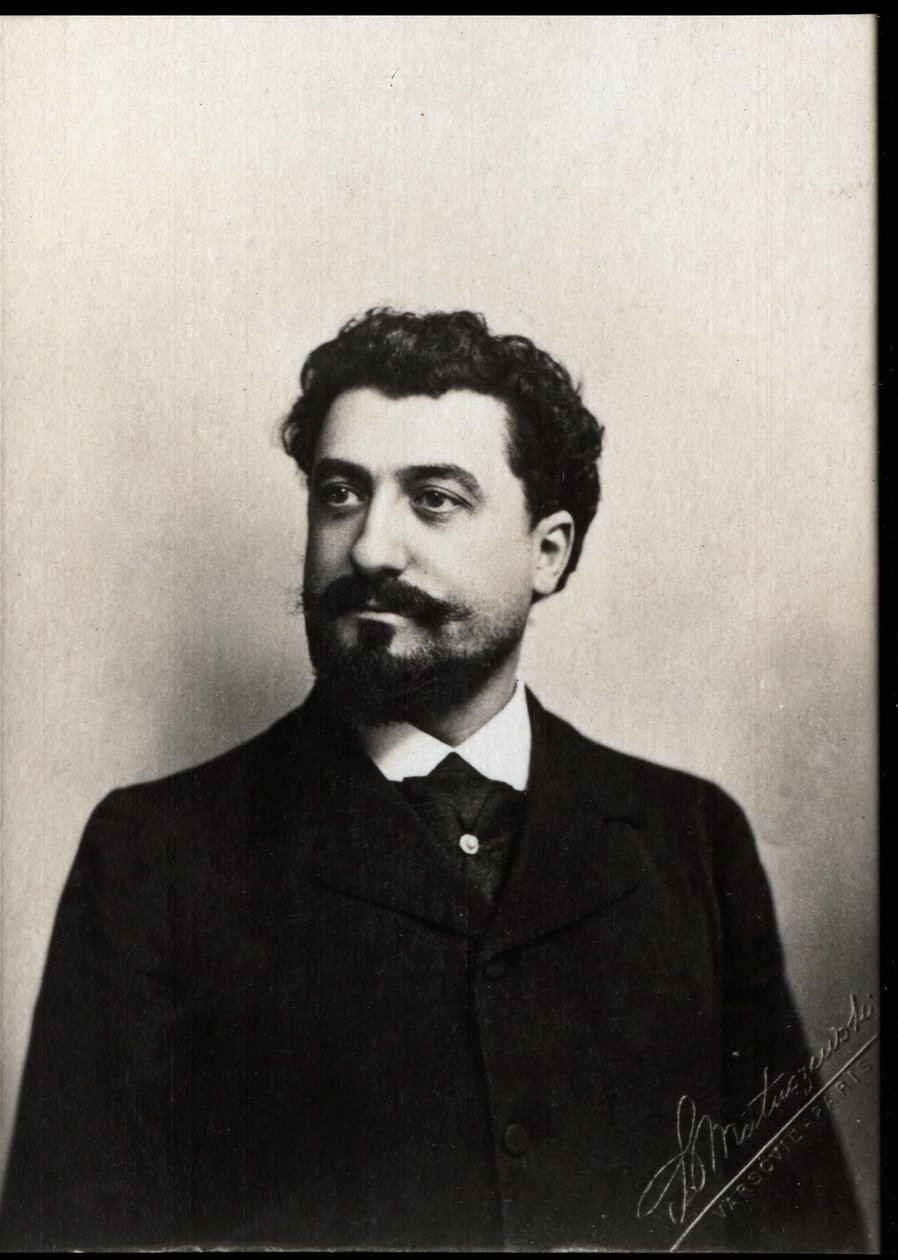 Muotokuva ranskalaisesta oopperalaulajasta Albert Raymond Alvarezista (1861-1933). tekijältä French Photographer