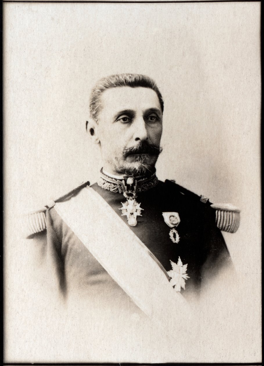 Alfred Albert Gervaisin (1837-1921), ranskalaisen amiraalin muotokuva. tekijältä French Photographer