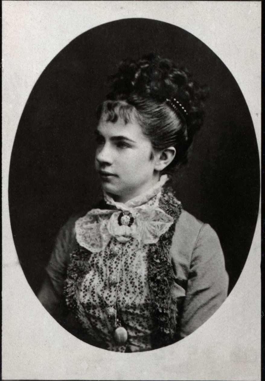 Itävallan arkkiherttuatar Giselan (1856-1932) muotokuva. tekijältä French Photographer