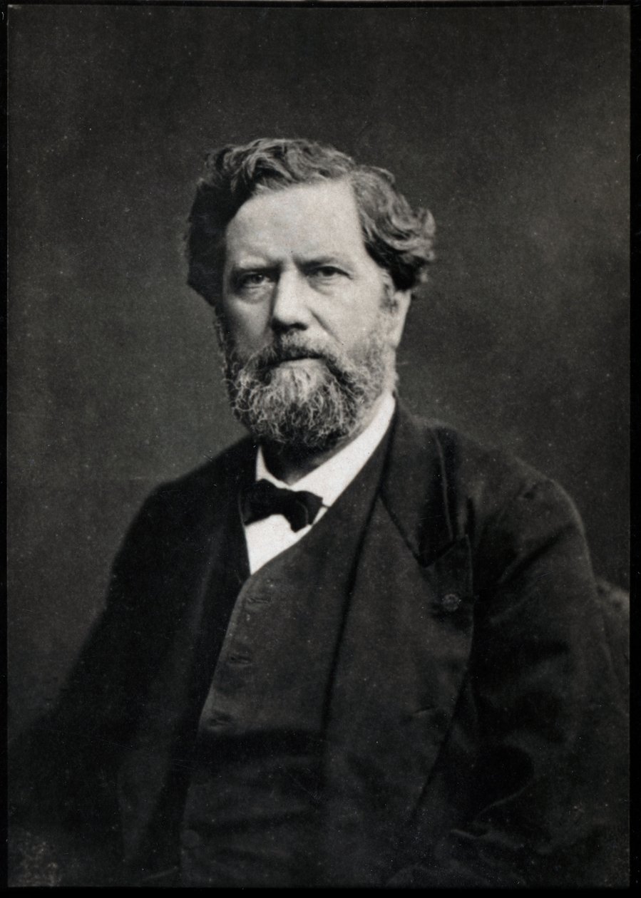 Edme Felix Alfred Vulpianin (1826-1887), ranskalaisen lääkärin ja neurologin muotokuva. tekijältä French Photographer