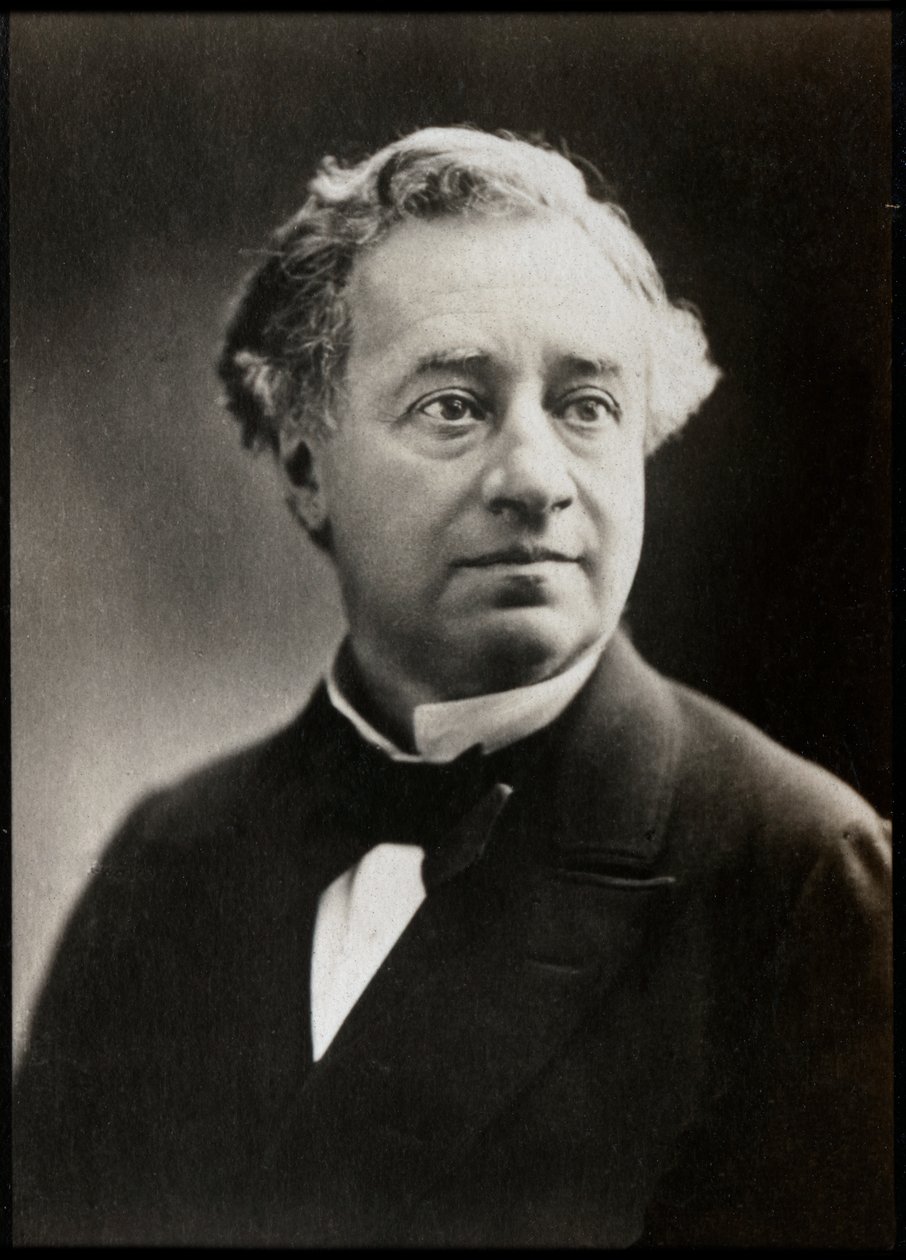 Edmond Gotin (1822-1901), ranskalaisen näyttelijän muotokuva. tekijältä French Photographer