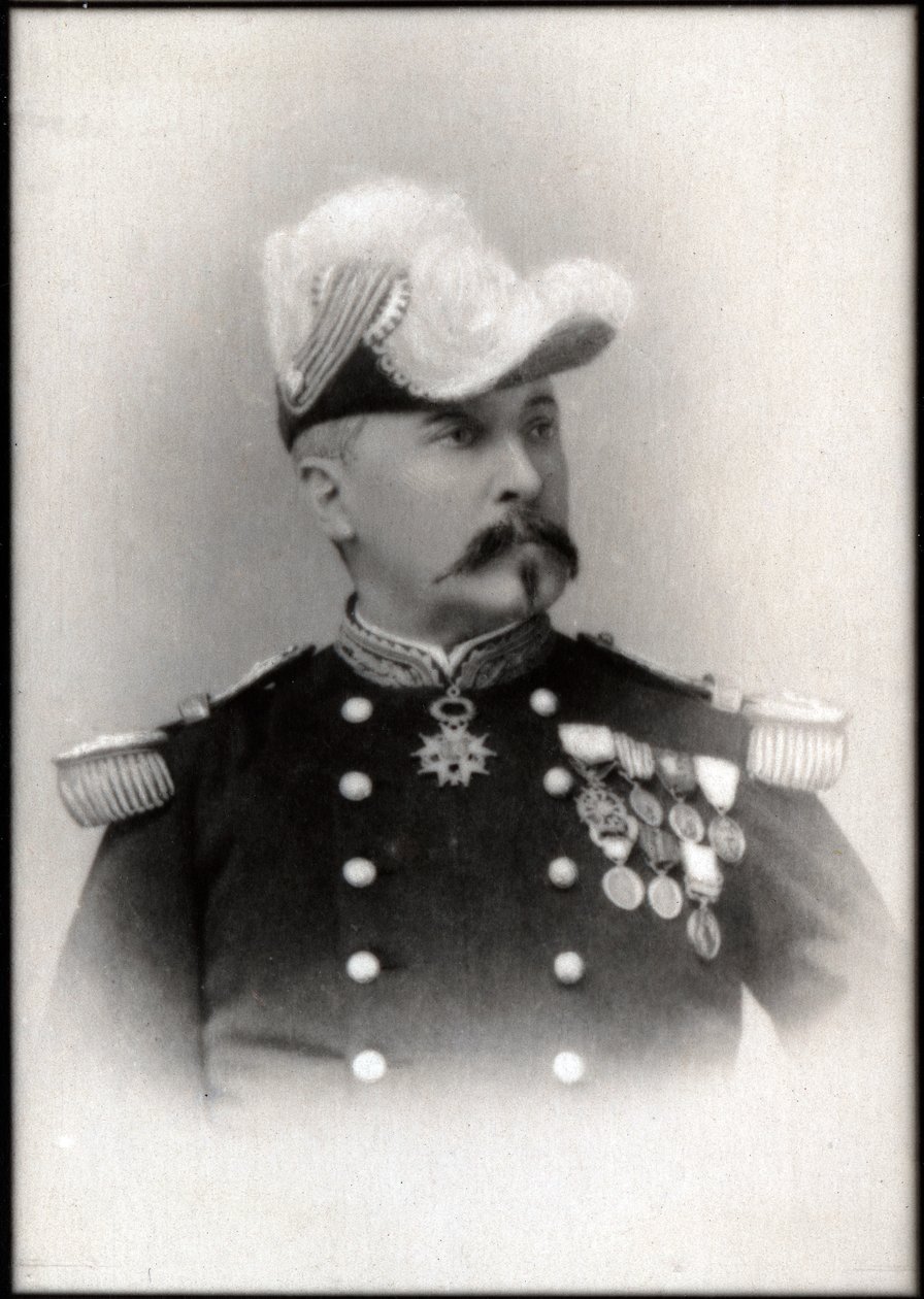Ranskalaisen kenraalin Edouard Ferdinand Jamontin (1831-1918) muotokuva. tekijältä French Photographer