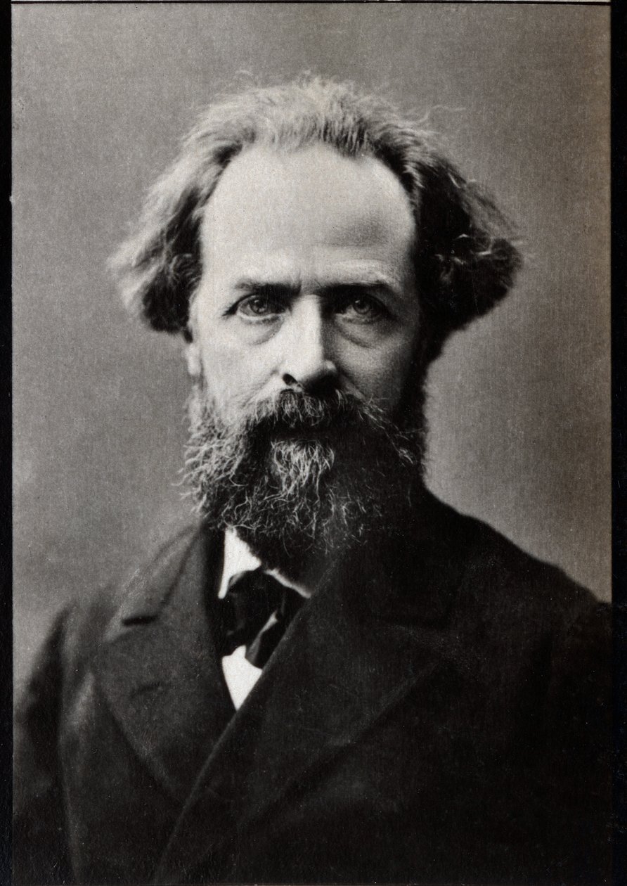 Muotokuva Elysee Reclusista (1830-1905), ranskalainen maantieteilijä, kirjailija ja anarkisti. tekijältä French Photographer