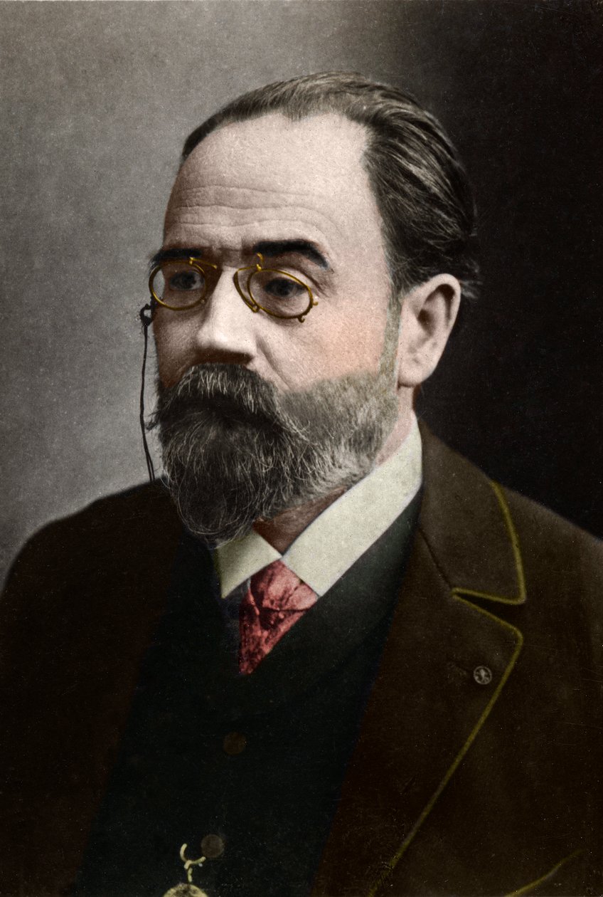 Ranskalaisen kirjailijan Emile Zolan (1840-1902) muotokuva. tekijältä French Photographer