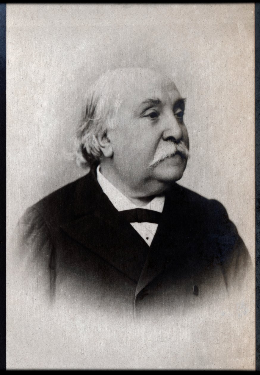 Ranskalaisen kirjailijan Ferdinand Fabren (1827-1898) muotokuva. tekijältä French Photographer