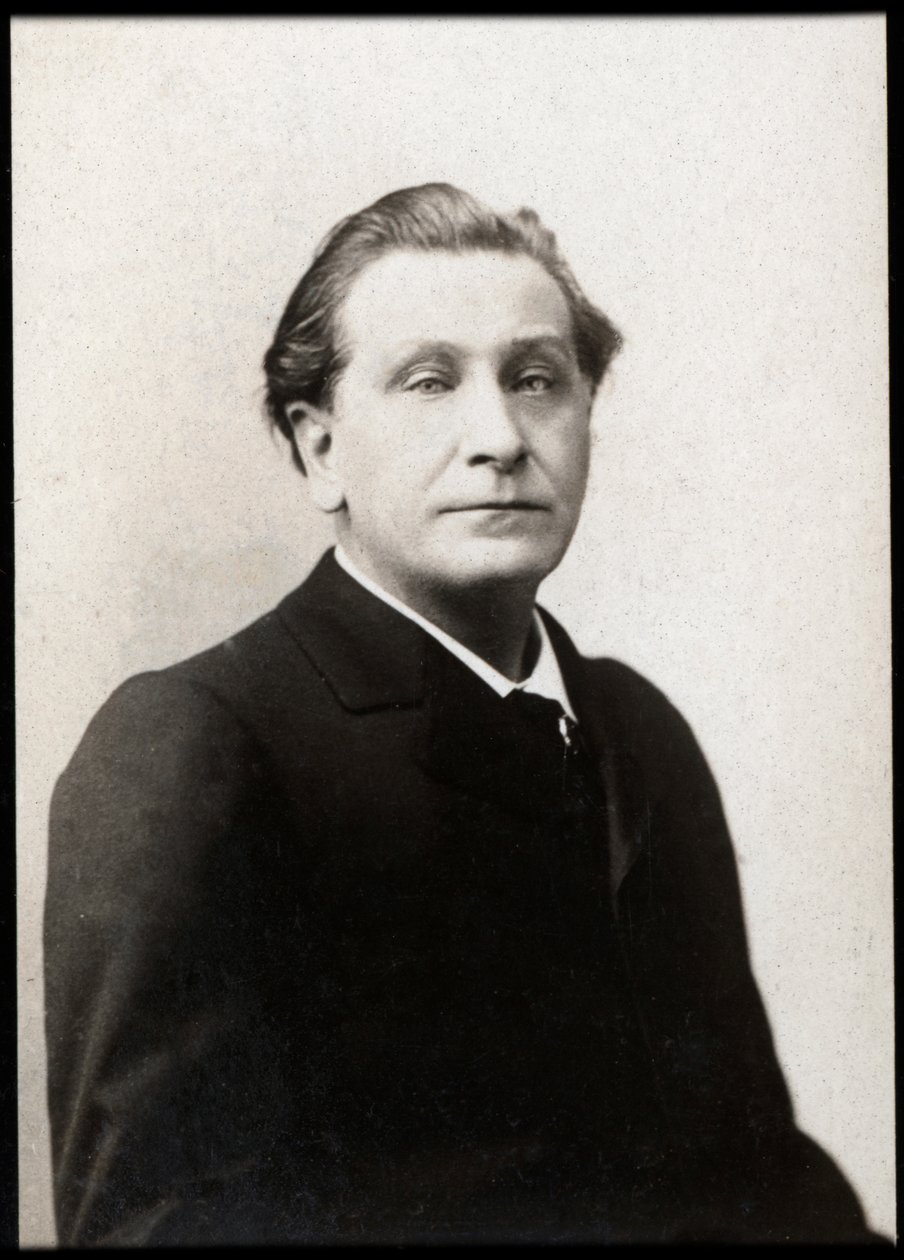 Francois Coppeen (1842-1908), ranskalaisen runoilijan ja kirjailijan muotokuva. tekijältä French Photographer