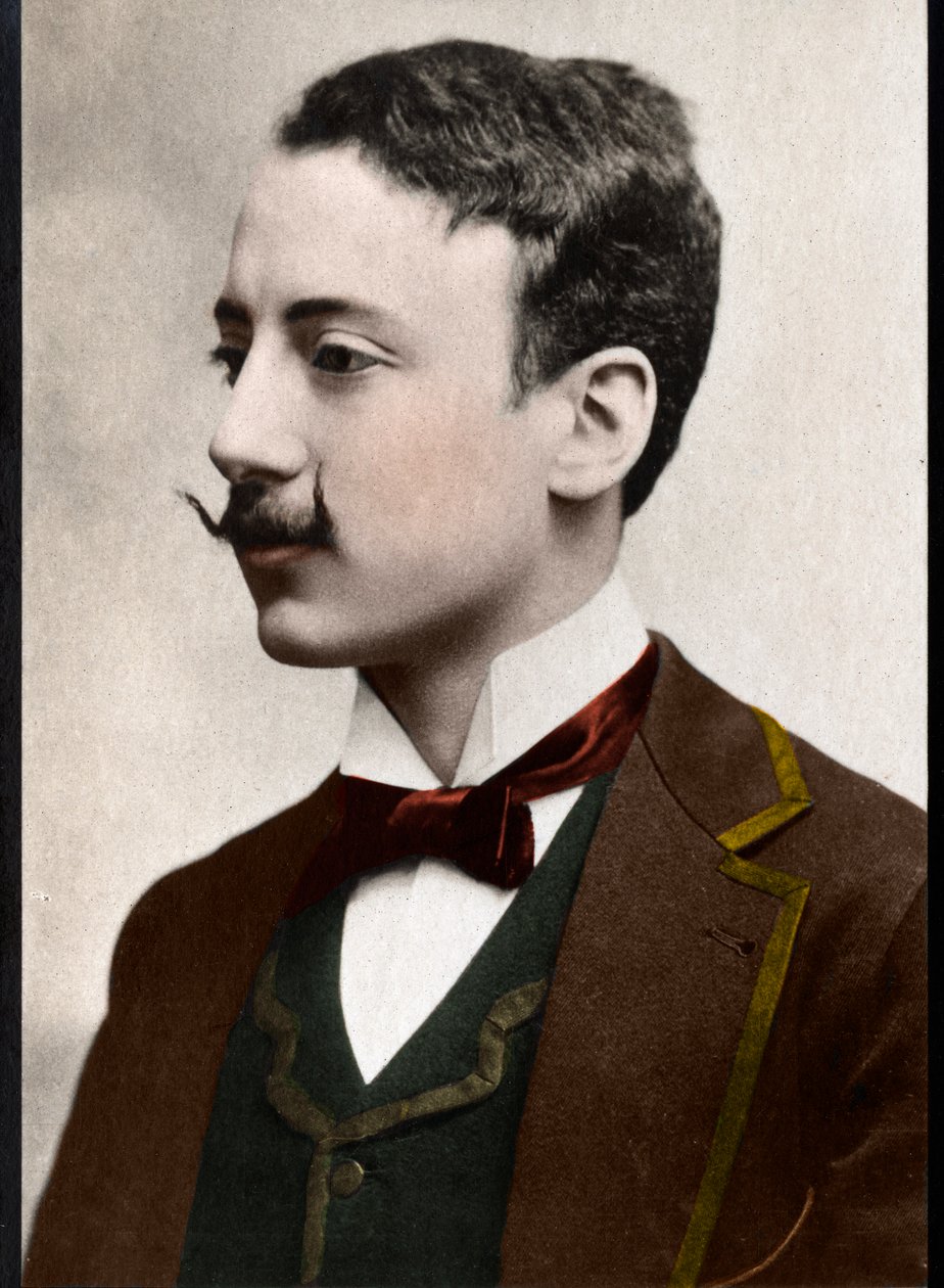 Muotokuva Gabriele dAnnunzion (1863-1938), italialaisen kirjailijan. tekijältä French Photographer