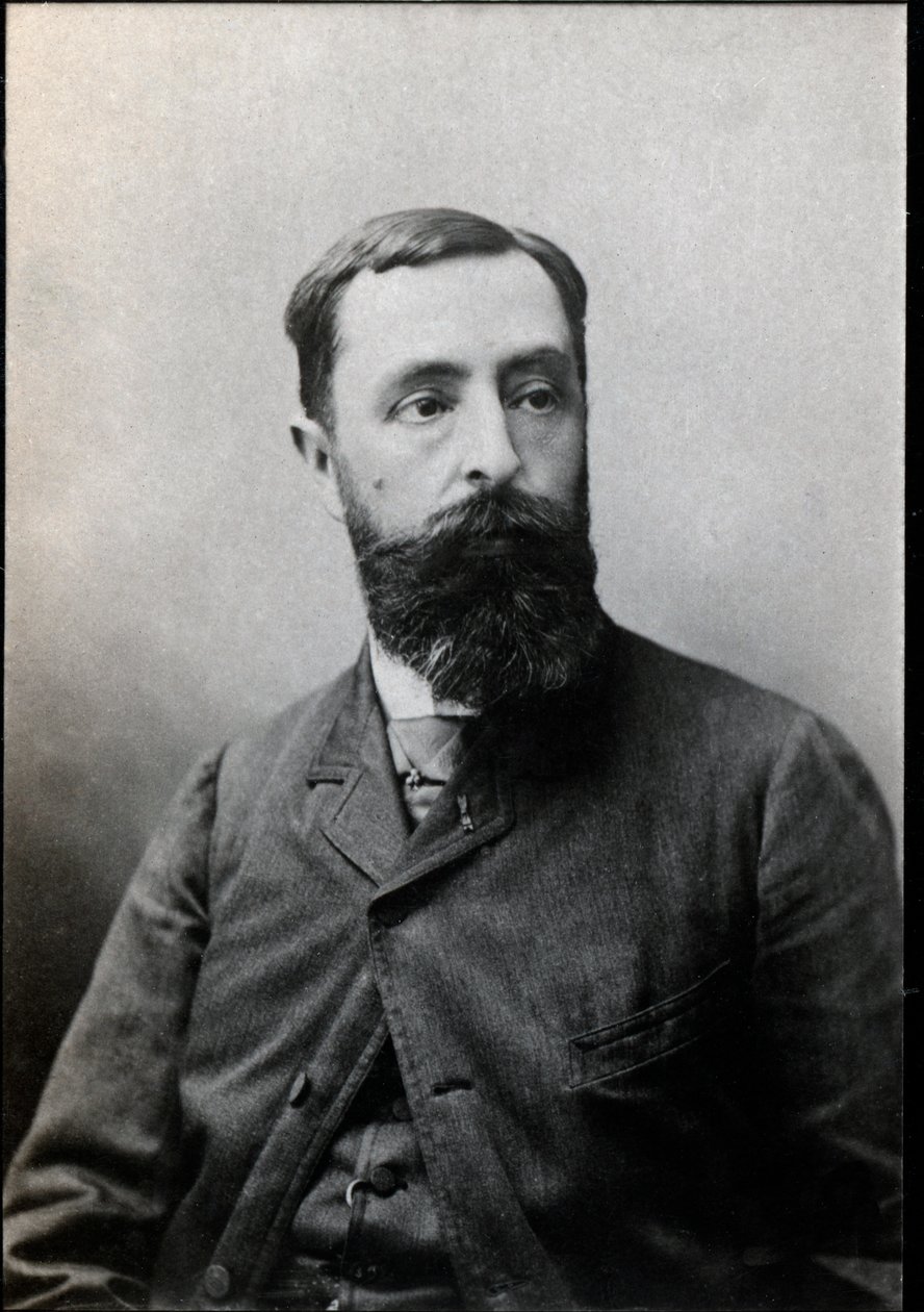Ranskalaisen tuomarin Gaston Laurent Atthalinin (s. 1848) muotokuva. tekijältä French Photographer