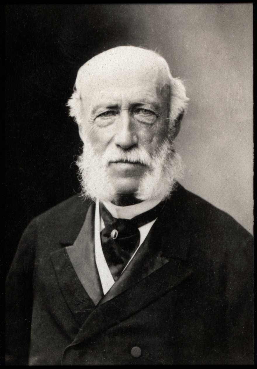 Georg Herbert zu Munsterin (1820-1902), saksalaisen valtiomiehen muotokuva. tekijältä French Photographer