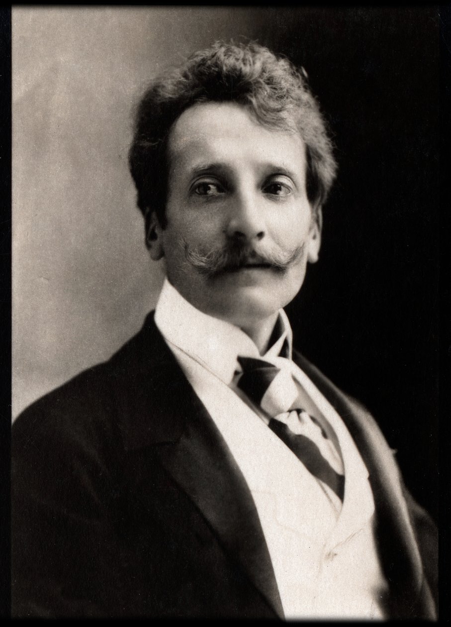 Georges Rodenbachin (1855-1898), belgialaisen runoilijan ja kirjailijan muotokuva. tekijältä French Photographer