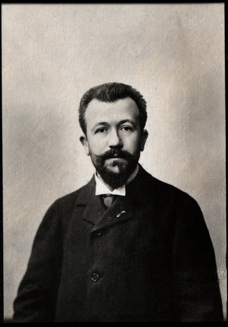 Muotokuva Henri Lavedanista (1859-1940), ranskalainen näytelmäkirjailija. tekijältä French Photographer