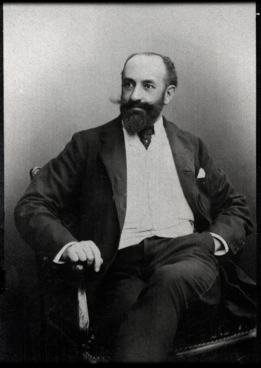 Jacques Normandin (1848-1931), ranskalaisen kirjailijan muotokuva. tekijältä French Photographer