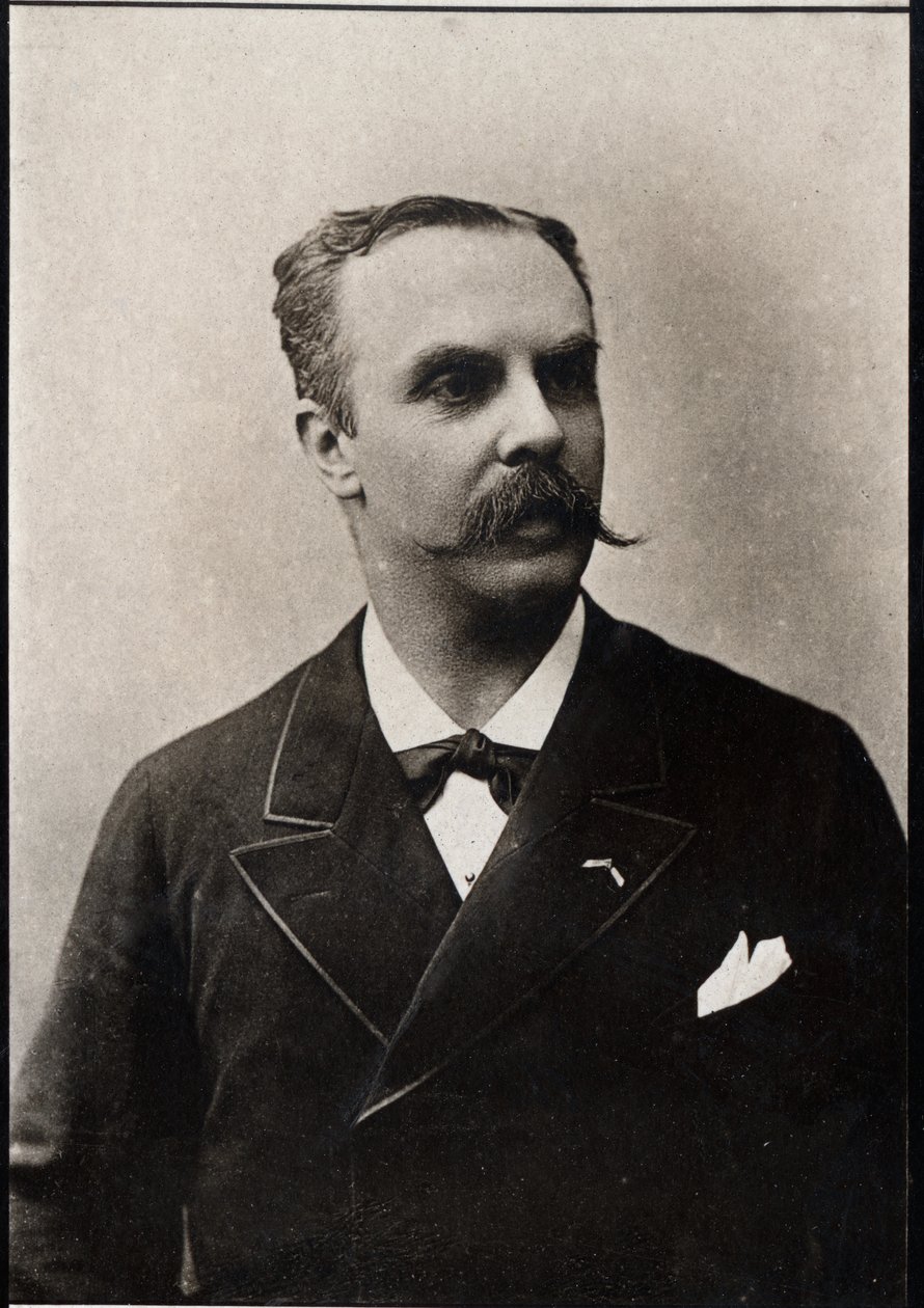 Ranskalaisen poliitikon Jean Casimir Perrierin (1847-1907) muotokuva. tekijältä French Photographer