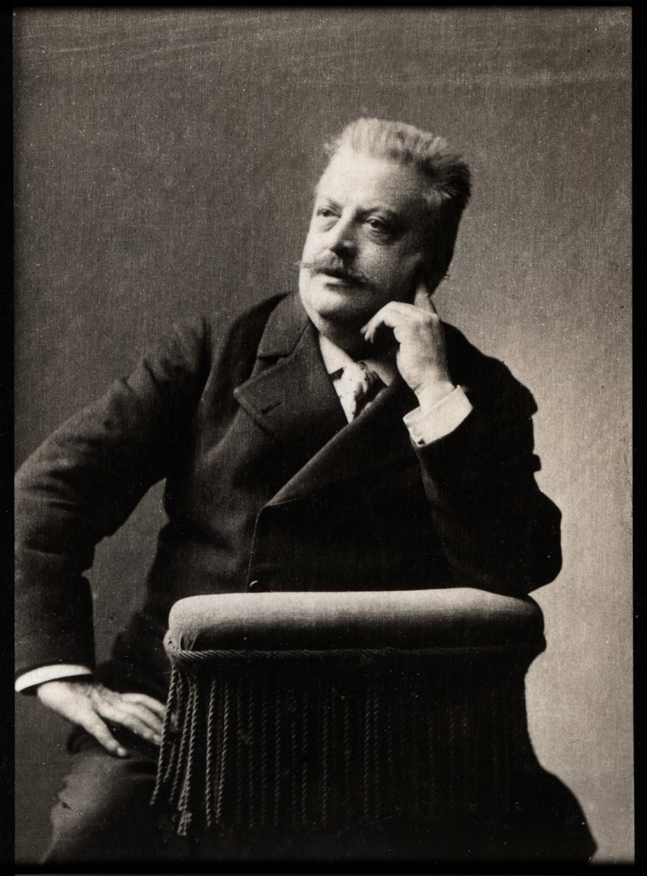 Ranskalaisen kapellimestari Jules Danben (1840-1905) muotokuva. tekijältä French Photographer