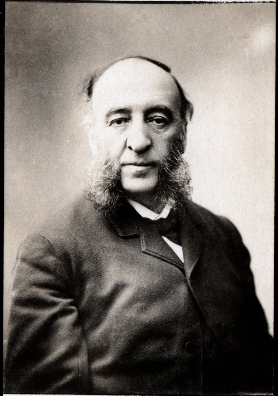 Ranskan valtiomiehen Jules Ferryn (1832-1893) muotokuva. tekijältä French Photographer