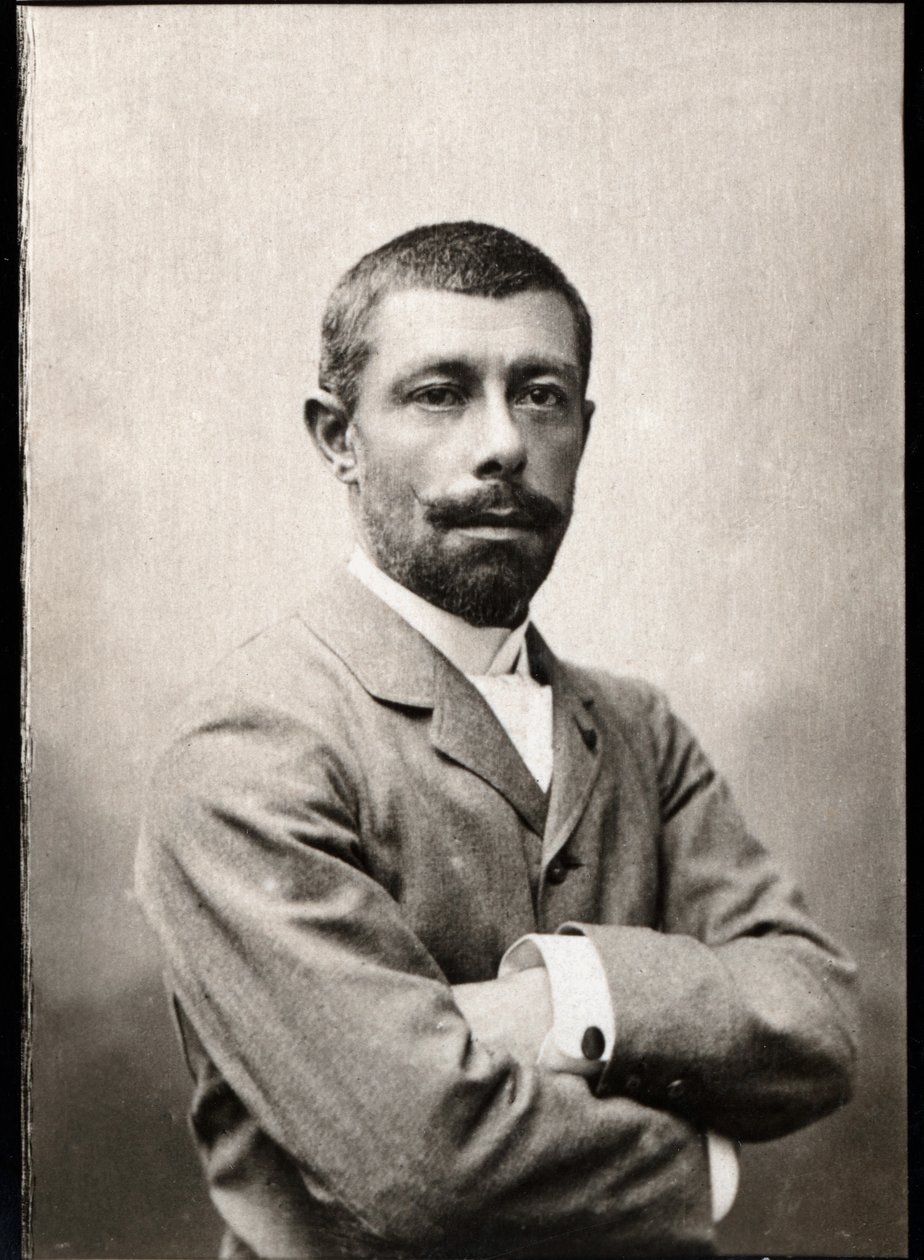 Muotokuva Louis Alexandre Antoine Mizonista (1853-1899), ranskalaisesta tutkimusmatkailijasta ja siirtomaahallinnosta. tekijältä French Photographer