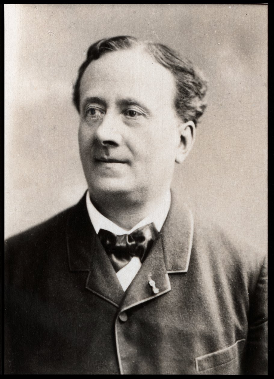 Ranskalaisen näyttelijän Louis Delaunayn (1826-1903) muotokuva. tekijältä French Photographer