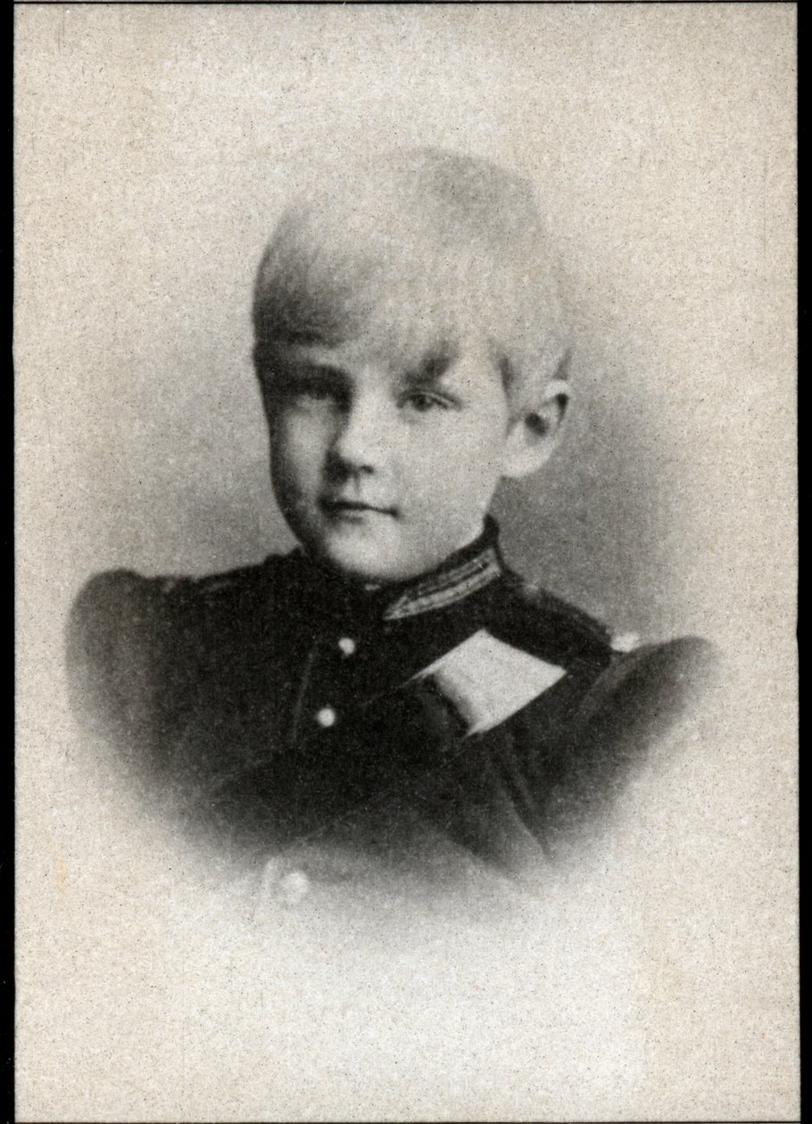 Portugalin kuninkaallisen Luis Filipen Braganzan (1887-1908) muotokuva. tekijältä French Photographer