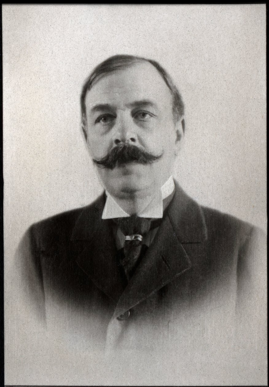 Octave Mirbeau (1848-1917), ranskalaisen kirjailijan muotokuva. tekijältä French Photographer
