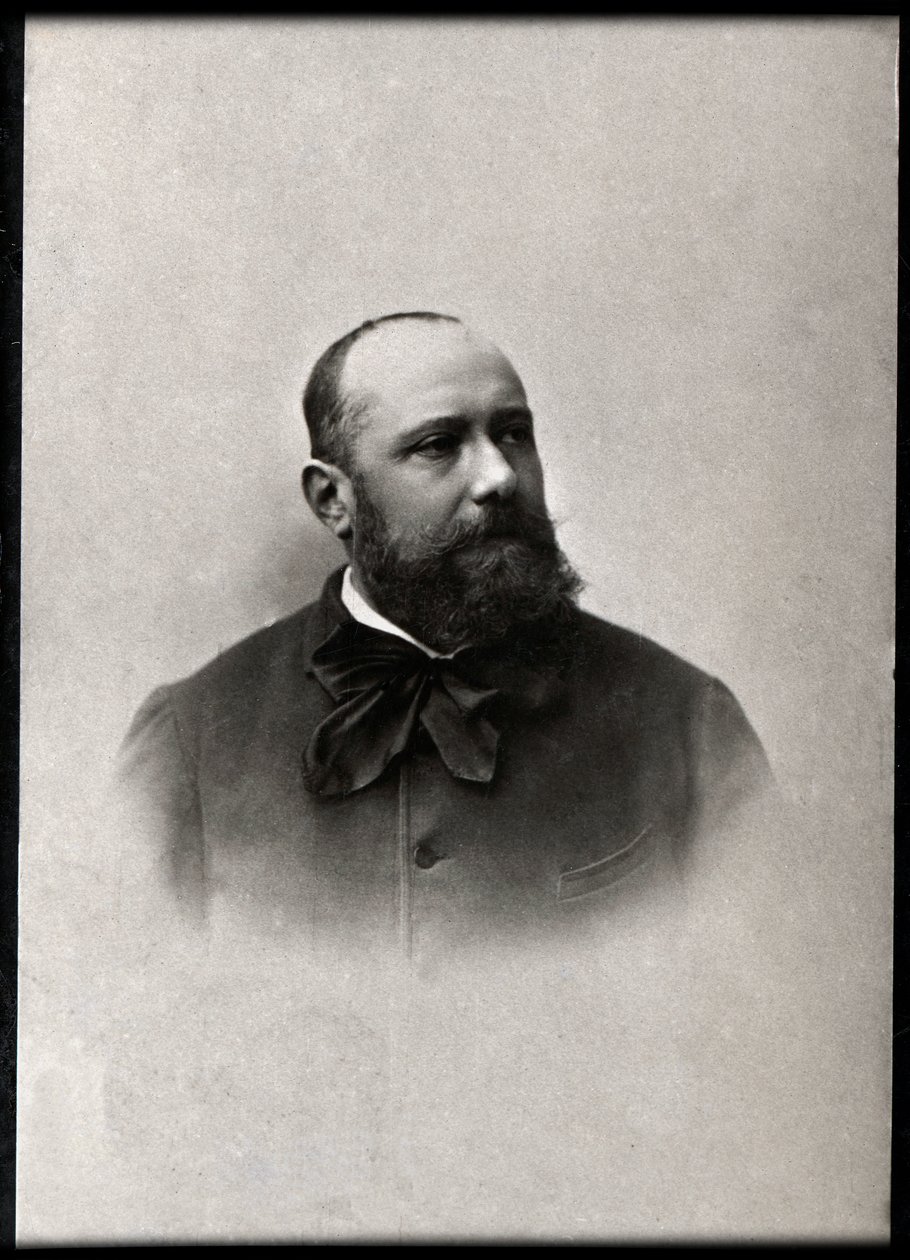 Ranskalaisen runoilijan Paul Armand Silvestren (1837-1901) muotokuva. tekijältä French Photographer