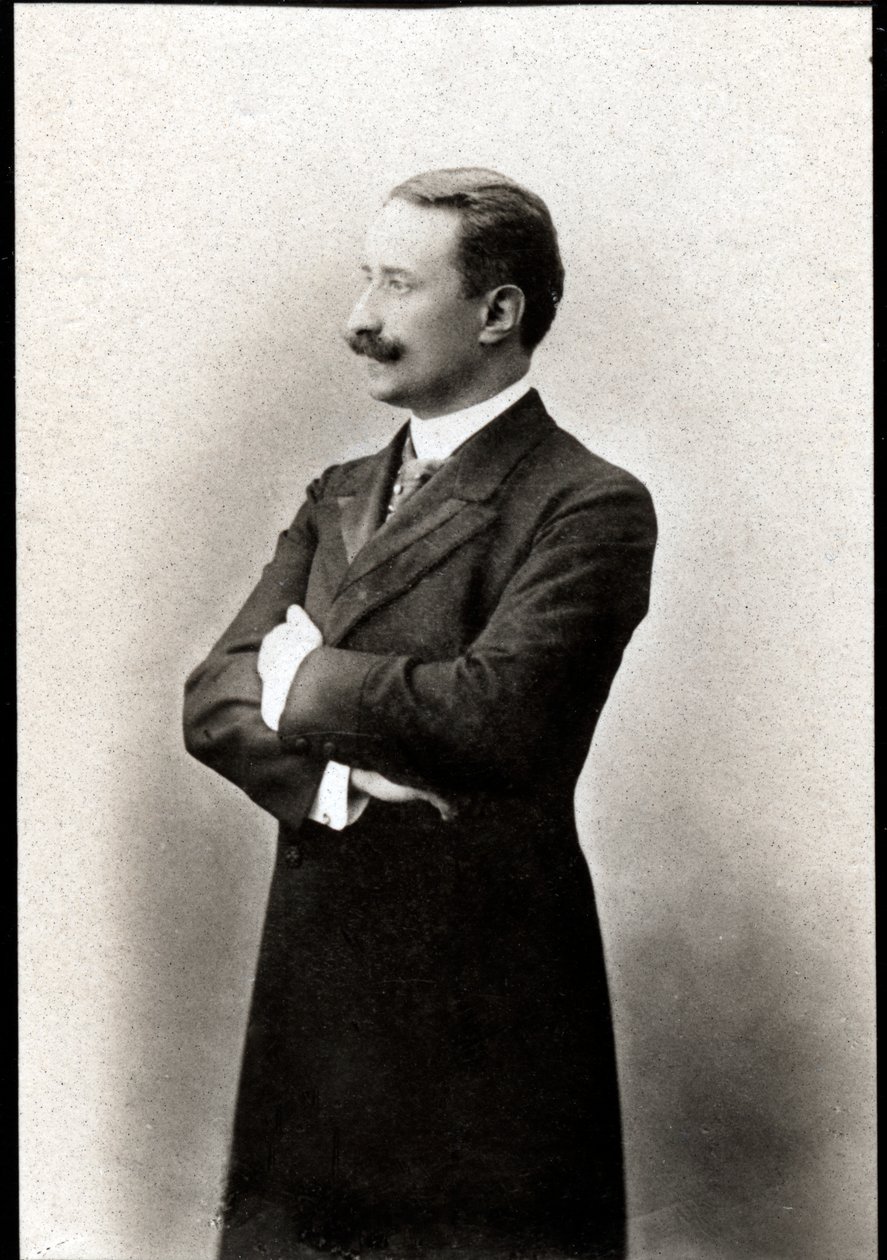 Ranskan valtiomiehen Paul Deschanelin (1855-1922) muotokuva. tekijältä French Photographer