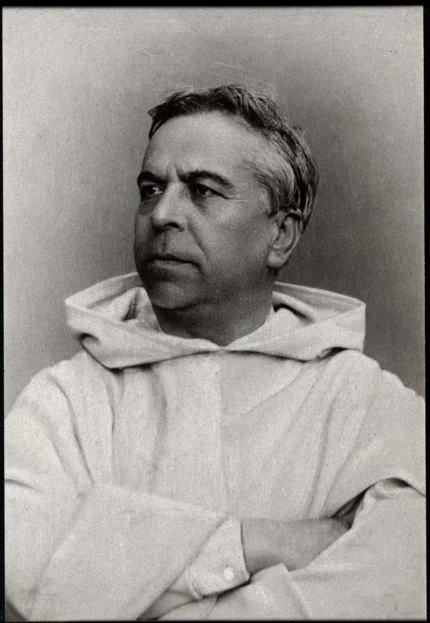 Muotokuva Pere Henri Didonista (1840-1900), ranskalainen dominikaaninen saarnaaja, kirjailija ja kouluttaja. tekijältä French Photographer