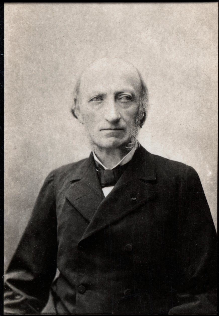 Pierre Charles Edouard Potainin (Docteur Potain) (1825-1901), ranskalaisen lääkärin ja kardiologin muotokuva. tekijältä French Photographer