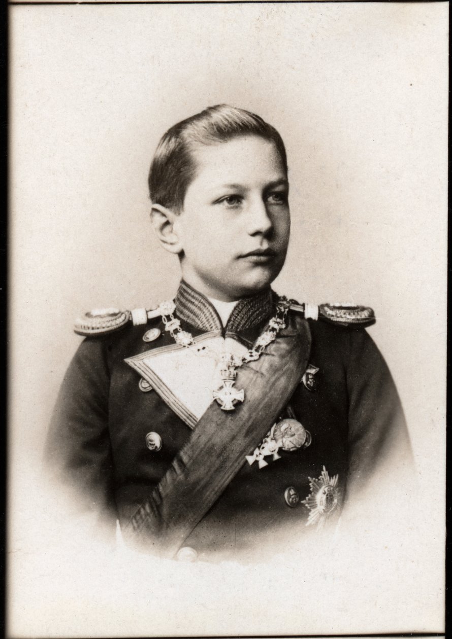 Preussin prinssi Adalbertin muotokuva (1884-1948) tekijältä French Photographer