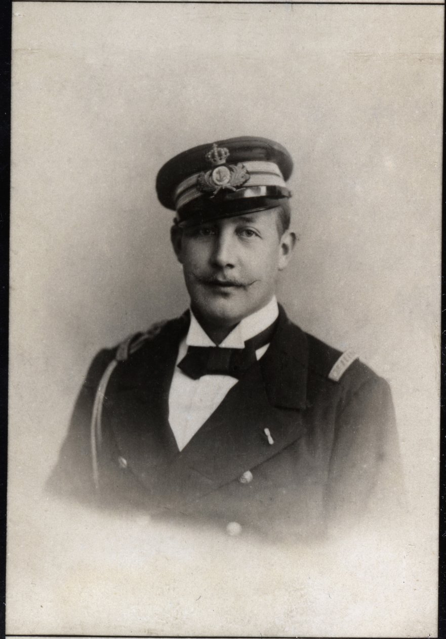 Muotokuva Kreikan ja Tanskan prinssi Georgesta (1869-1957). tekijältä French Photographer