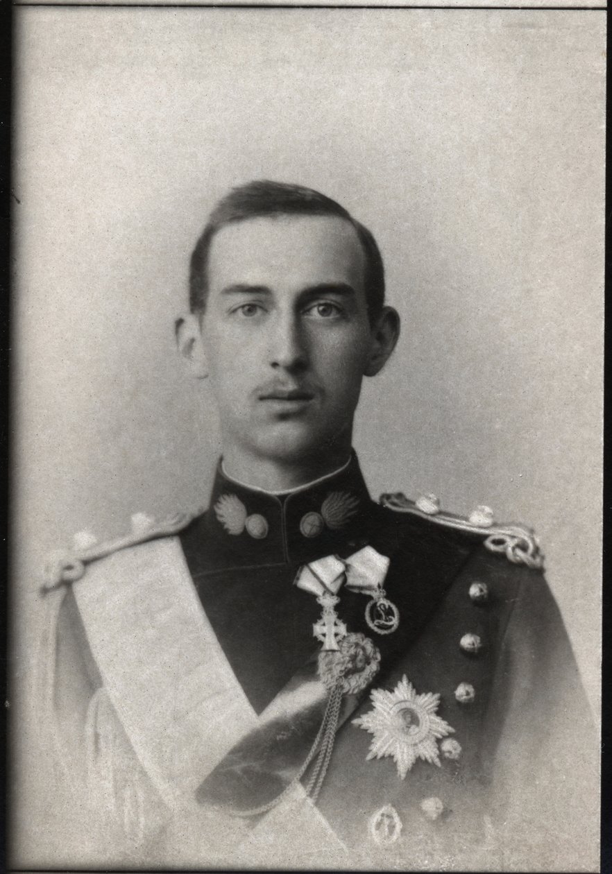 Muotokuva Kreikan ja Tanskan prinssi Nikolauksesta (1872-1938) tekijältä French Photographer