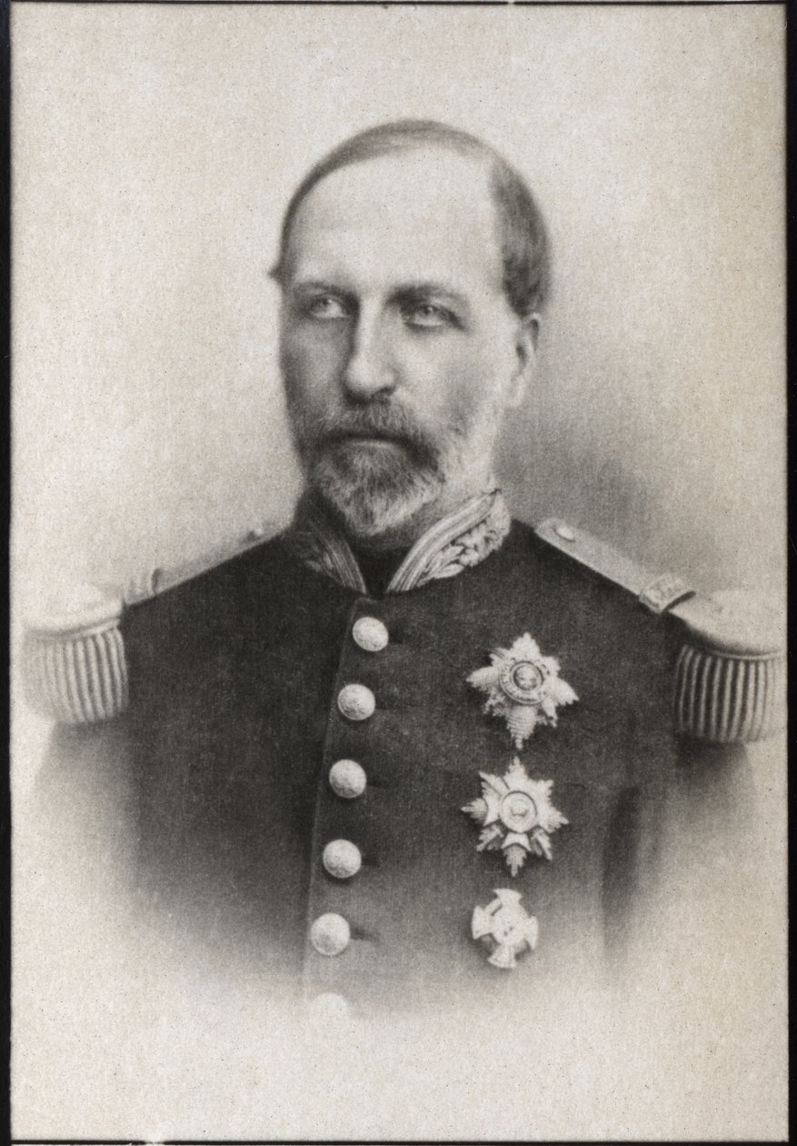 Belgian prinssi Philippen (1837-1905) muotokuva tekijältä French Photographer